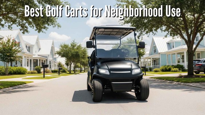 Best Golf Carts for Neighborhood Use