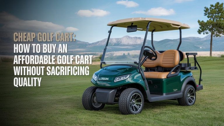 Cheap Golf Cart: How to Buy an Affordable Golf Cart Without Sacrificing Quality