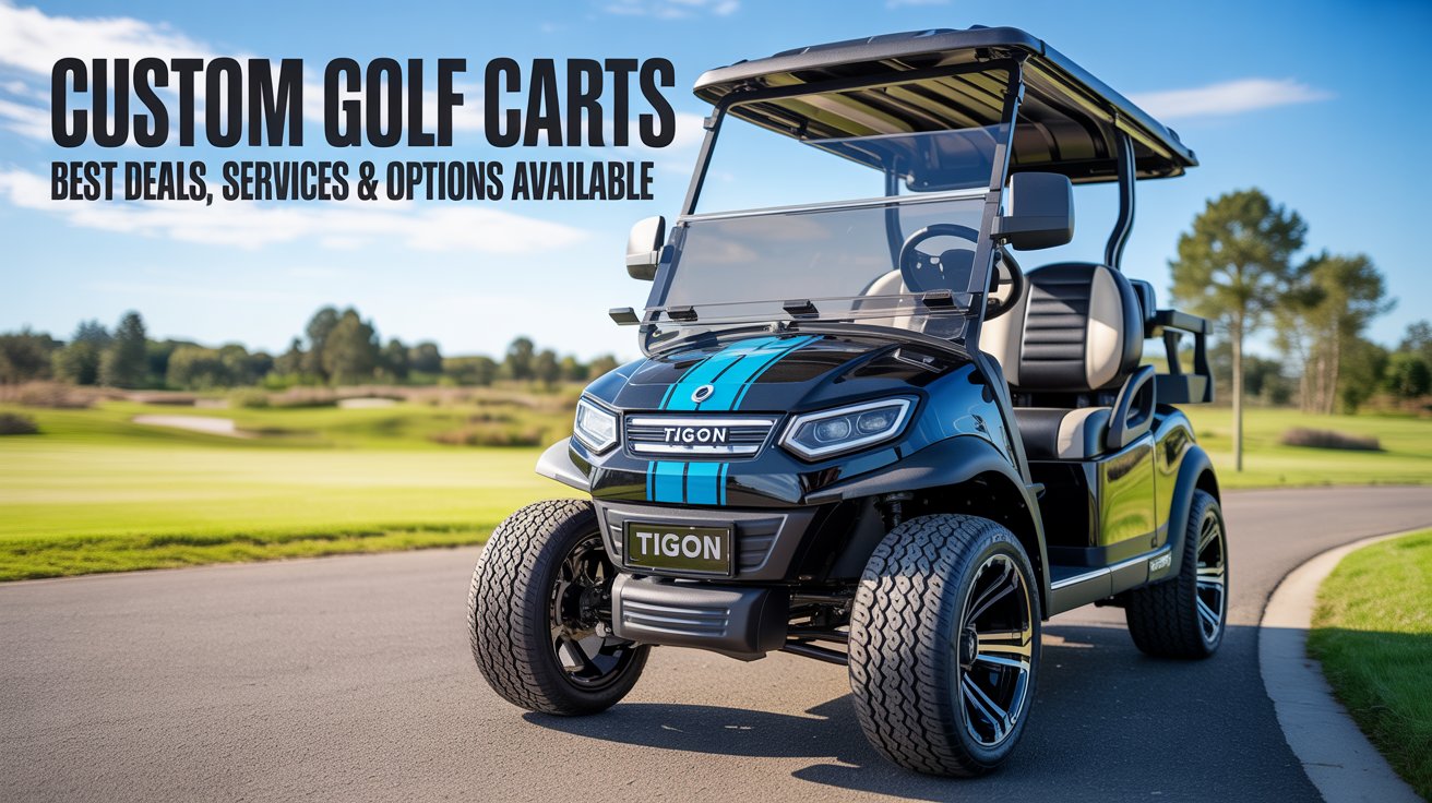 Custom Golf Carts – Best Deals, Services & Options Available