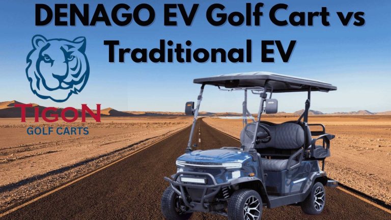 DENAGO EV Golf Cart vs Traditional EV