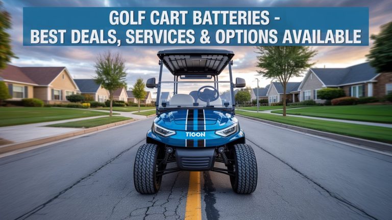Discover everything about golf cart batteries pricing, availability, customization, and top-rated services. Find your perfect golf cart today.