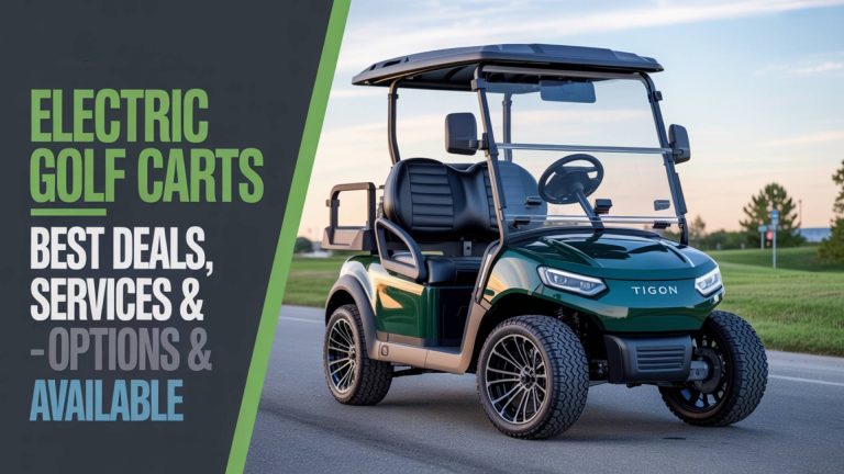 Electric Golf Carts – Best Deals, Services & Options Available