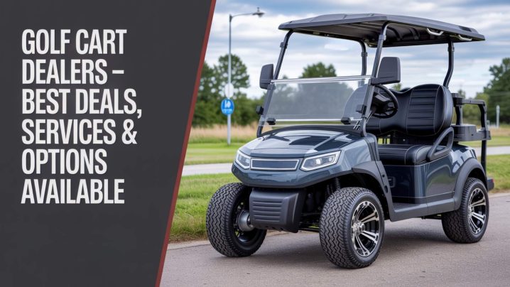 Golf Cart Dealers – Best Deals, Services & Options Available