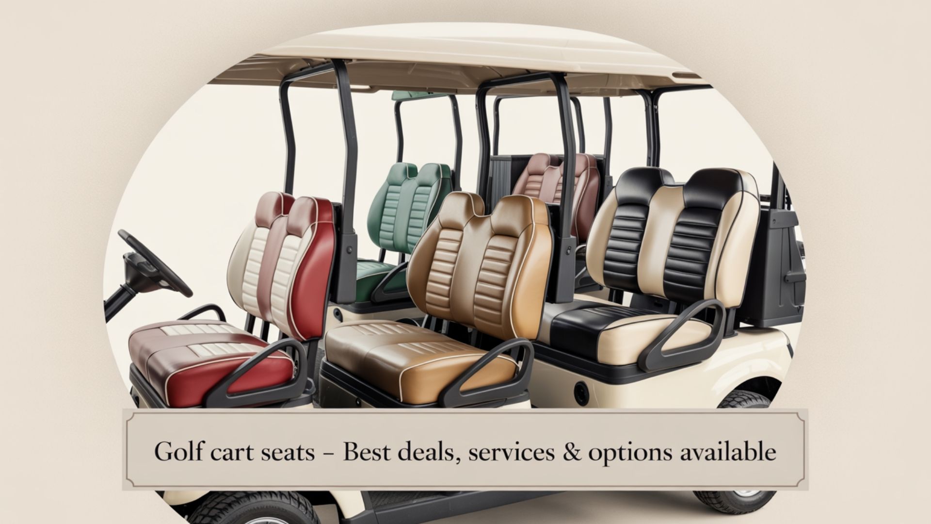 Golf Cart Seats – Best Deals, Services & Options Available