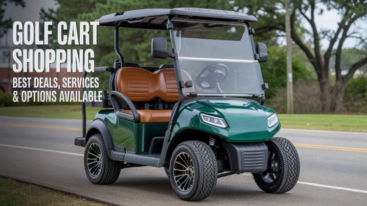 Golf Cart Shopping – Best Deals, Services & Options Available