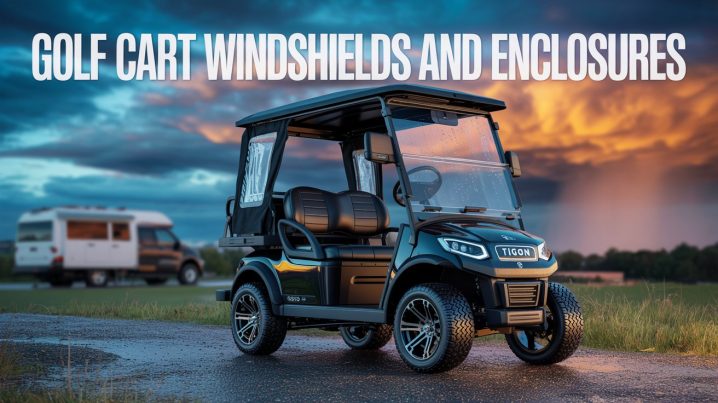 Golf Cart Windshields and Enclosures