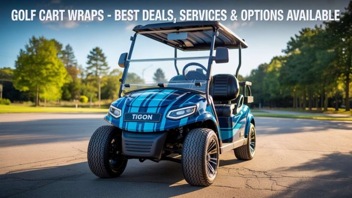 Golf Cart Wraps – Best Deals, Services & Options Available