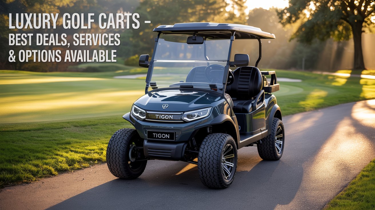 Luxury Golf Carts – Best Deals, Services & Options Available