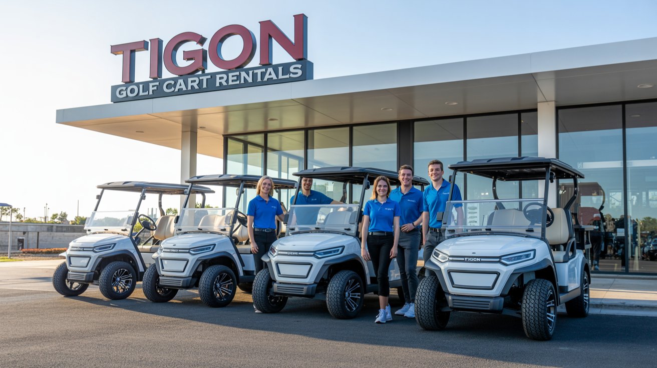 Tigon Golf Carts Rental Process