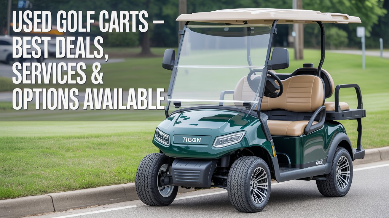 Discover everything about used golf carts: pricing, availability, customization, and top-rated services. Find your perfect golf cart today.