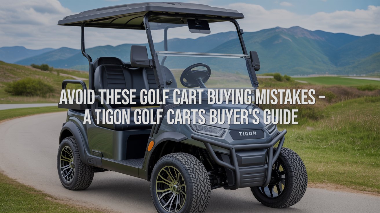 Avoid These Golf Cart Buying Mistakes – A TIGON Golf Carts Buyer’s Guide