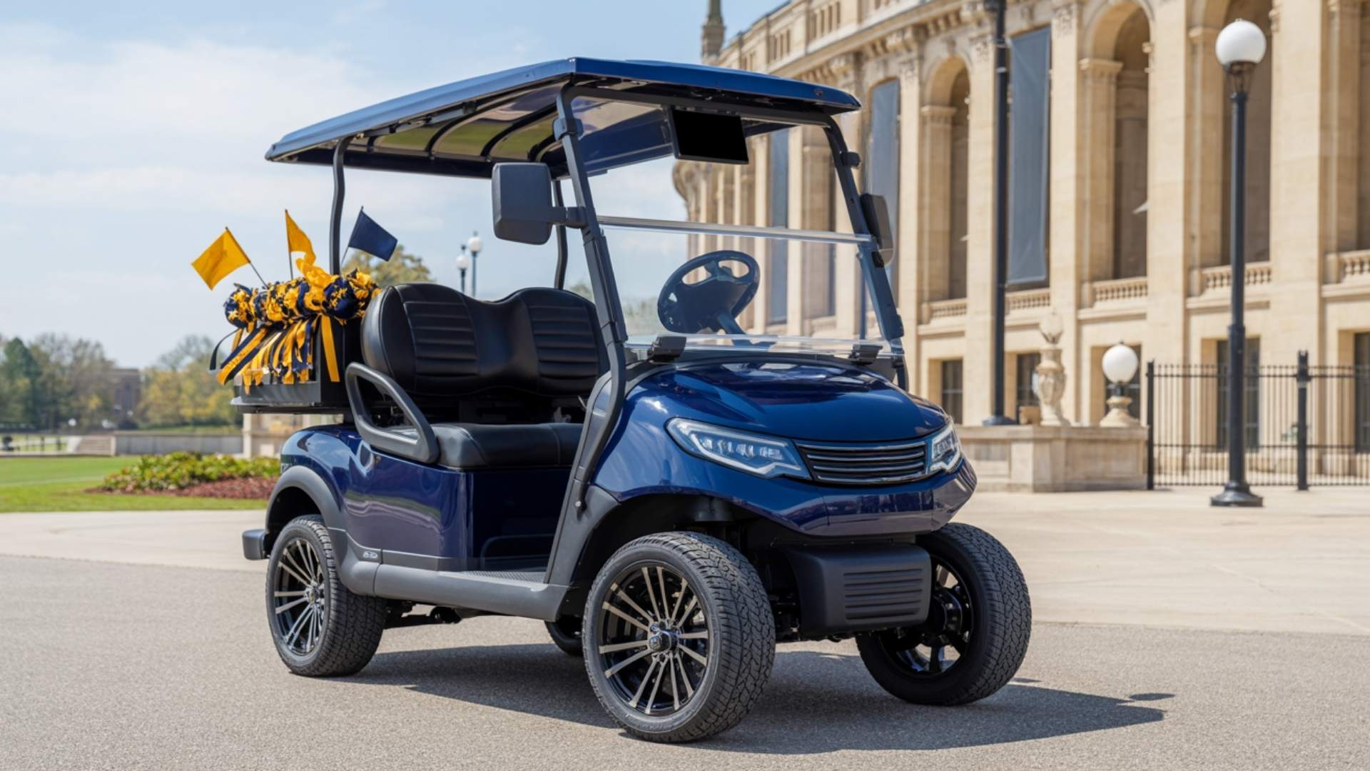 South Bend Game Days Tailgating with Your Golf Cart