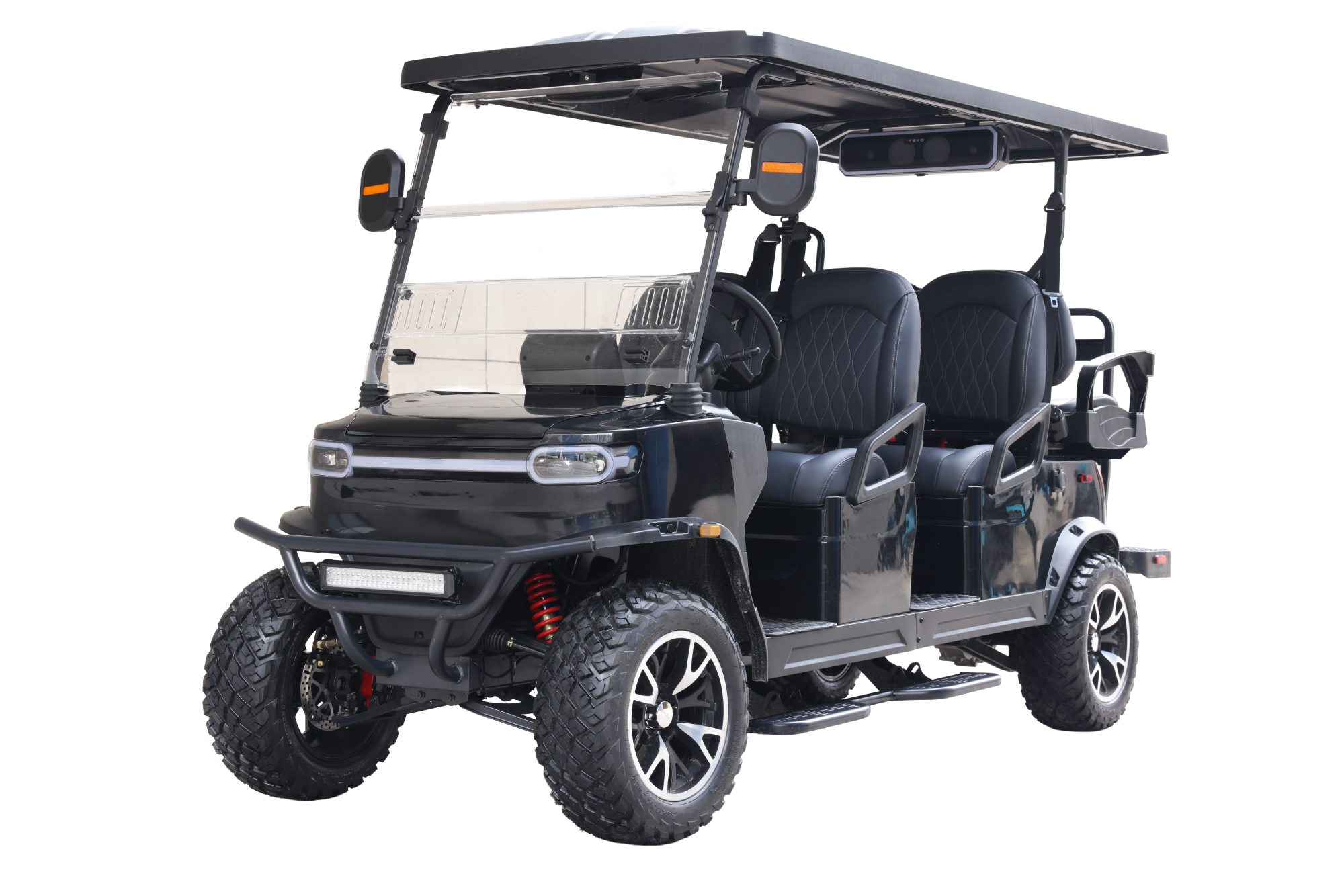 TEKO EV TROPHY PLUS FRONT LEFT QUARTER VIEW