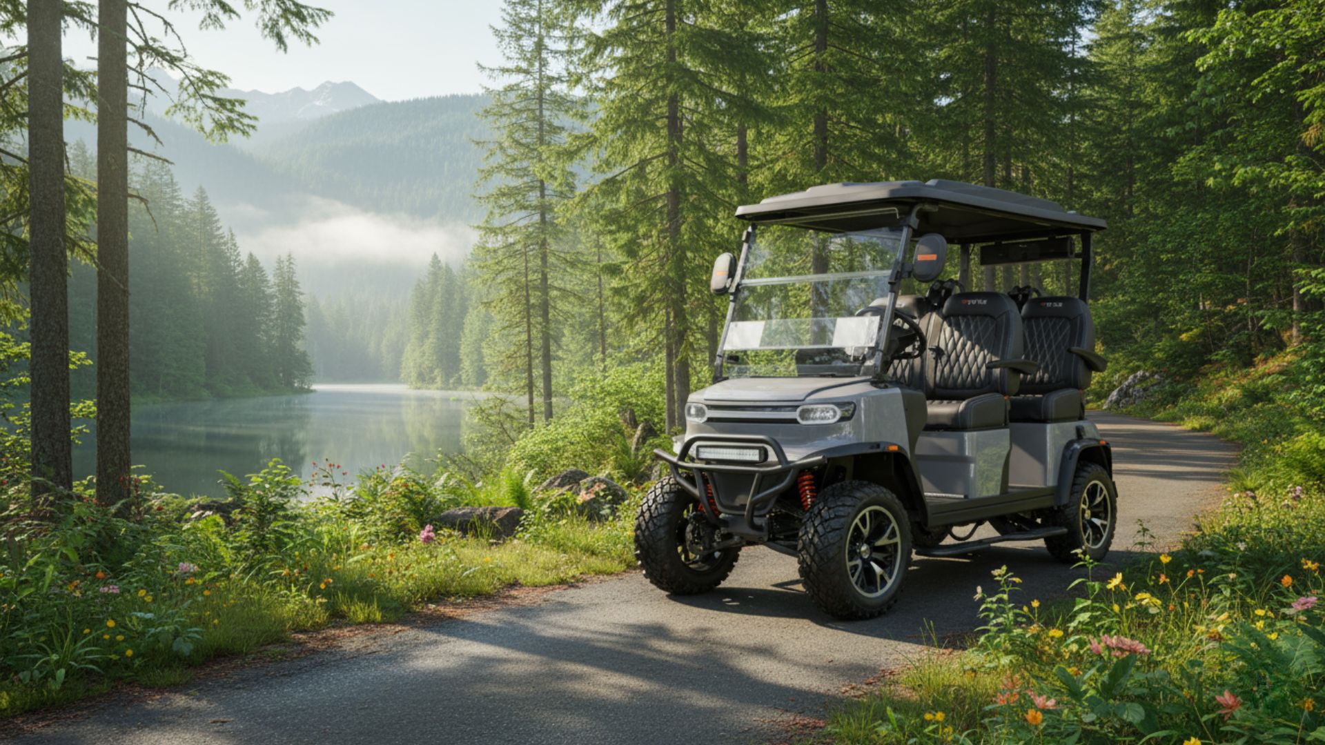 TEKO EV® TROPHY ON A NATURE TRAIL