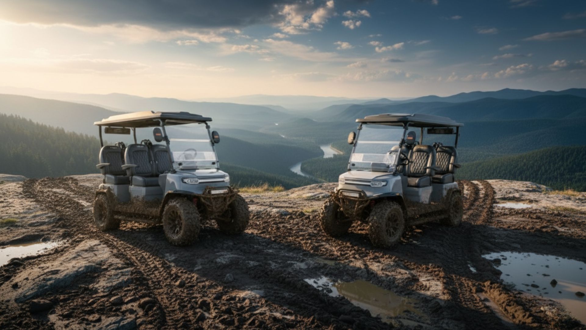 TEKO EV® TROPHY ON MOUNTAIN TRAIL LEFT SIDE & RIGHT SIDE