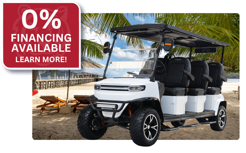 TEKO® EV TRIUMPH 0% ZERO PERCENT FINANCING - TIGON GOLF CARTS