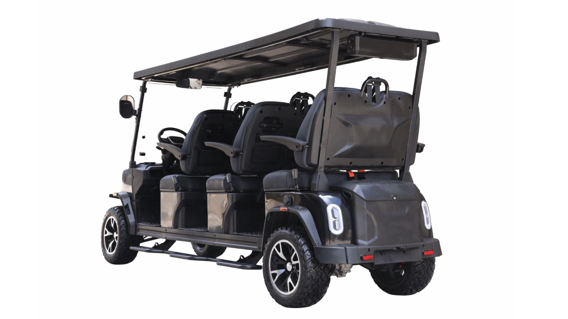 TEKO® EV TRIUMPH - 6 SEATER GOLF CART BACK VIEW
