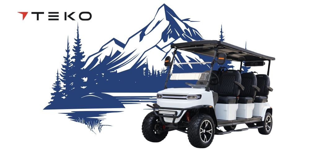 TEKO® EV TRIUMPH AND TIGON GOLF CART MOUNTAINS WITH LOGO (1)