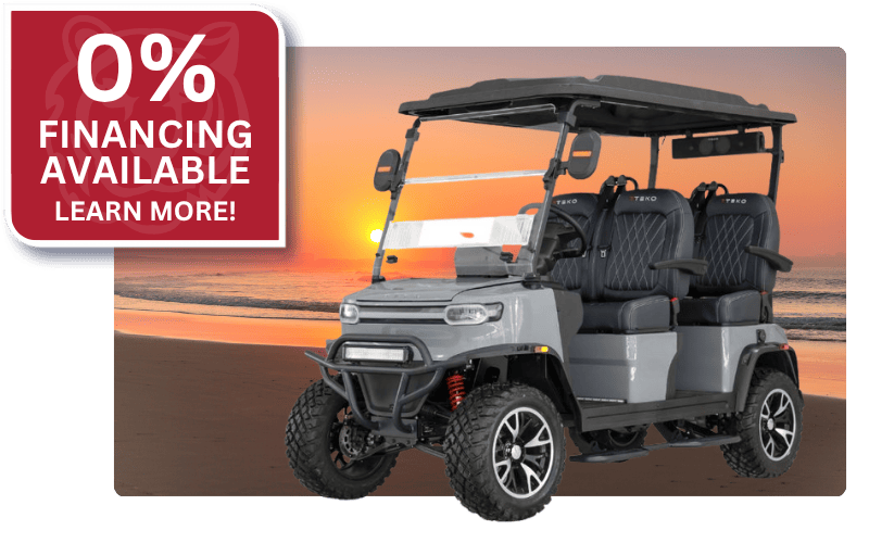 TEKO® EV TROPHY 0% ZERO PERCENT FINANCING - TIGON GOLF CARTS