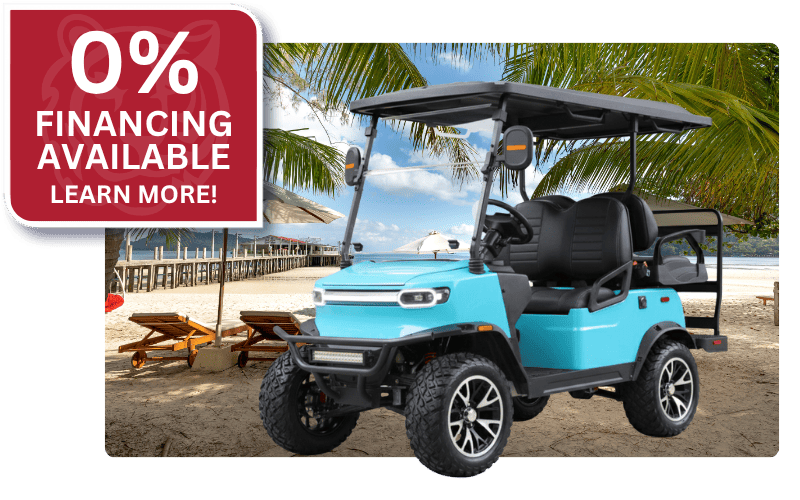 TEKO® EV TURBO 0% ZERO PERCENT FINANCING - TIGON GOLF CARTS