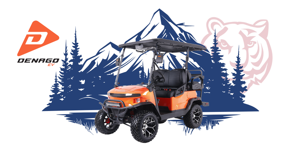 DENAGO EV NOMAD XL- GOLF CART - TIGON GOLF CARTS