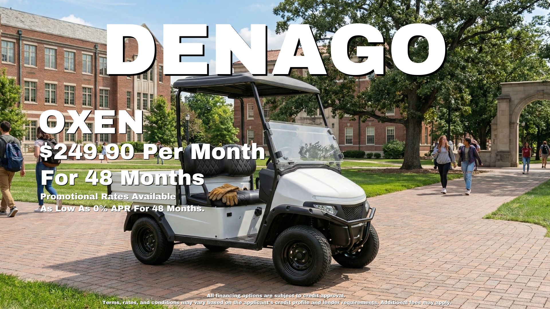 DENAGO EV OXEN UTILITY GOLF CART