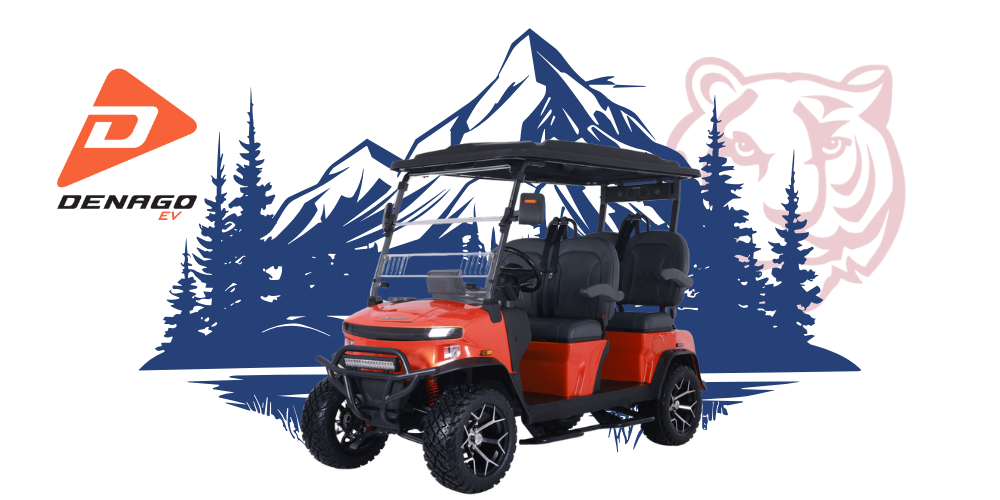DENAGO EV ROVER XL- GOLF CART - TIGON GOLF CARTS