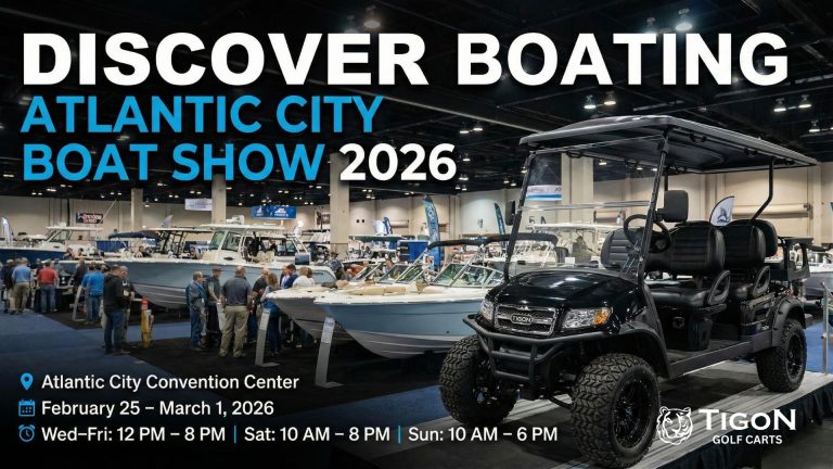 TIGON Golf Carts At The Boat Show (7)